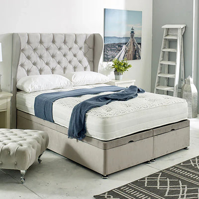 Oslo Winged Ottoman Divan Bed - HN Future Beds
