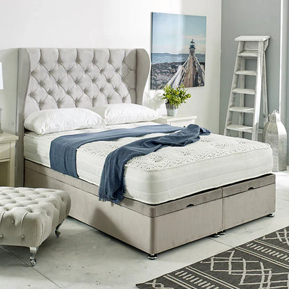 Oslo Winged Ottoman Divan Bed - HN Future Beds