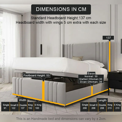 Ava Ottoman Divan Bed